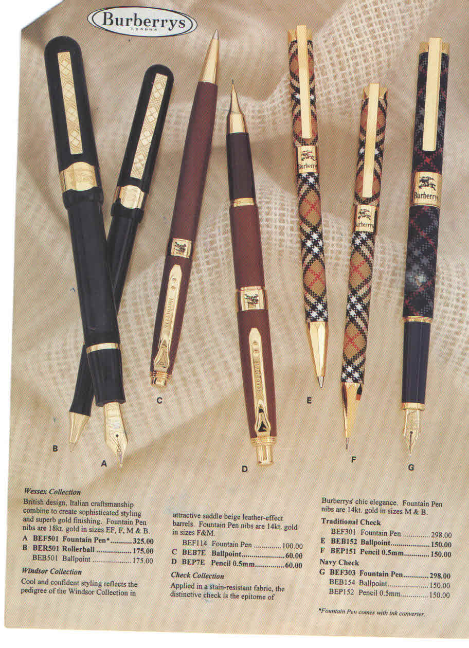 Real 146? Burberry Pen? - Montblanc - The Fountain Network