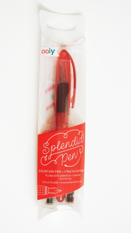 OOLY Splendid Fountain Pen - Red