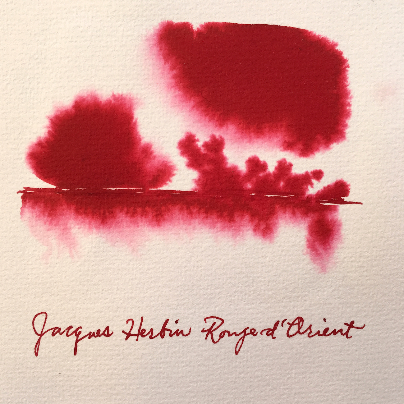 Jacques Herbin Rouge D'orient - Ink Reviews - The Fountain Pen Network