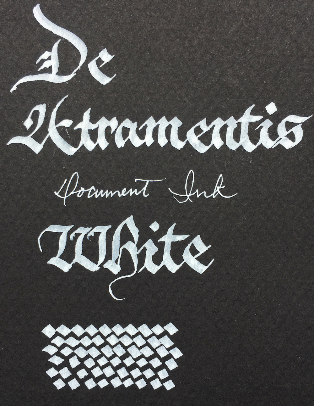 De Atramentis Document Ink White - 45ml Bottled Ink