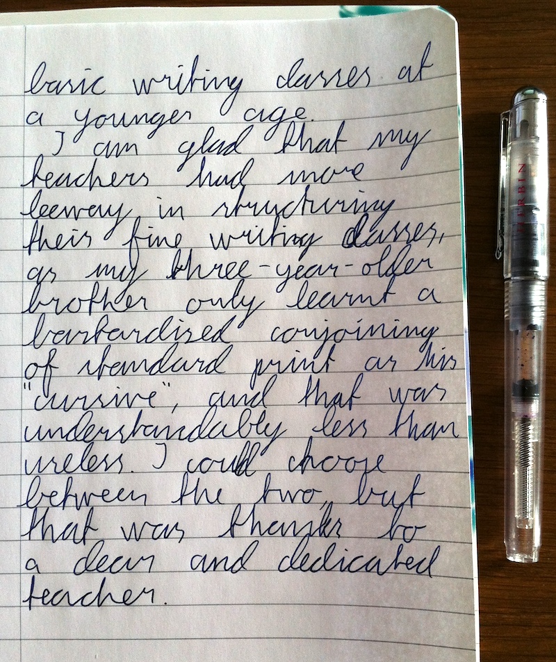 How The Ballbpoint Killed Cursive Fountain & Dip Pens First Stop