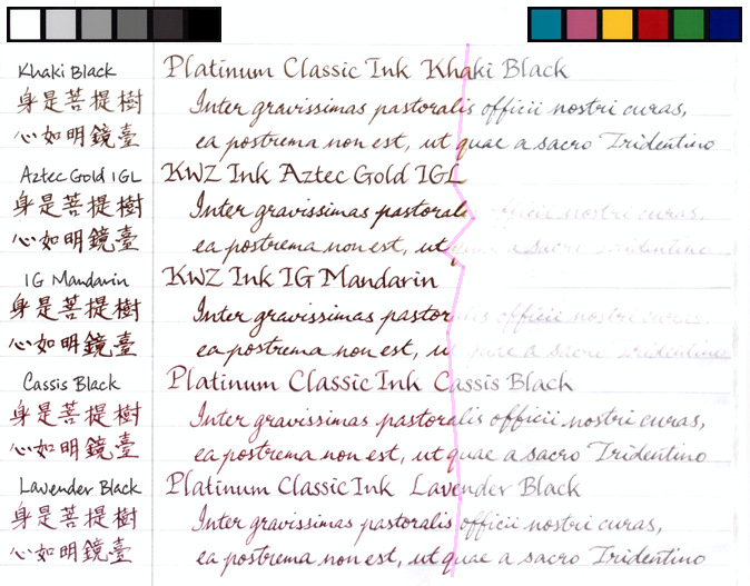 Fountain Pen Inks: Standard, Waterproof or Iron Gall? – Pure Pens