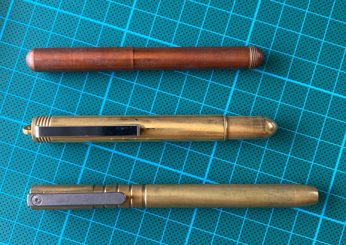 Pen Pit Stop : Traveler's Company Brass Fountain Pen - Fountain Pen Reviews  - The Fountain Pen Network