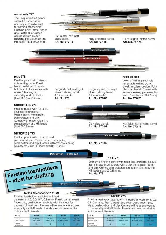 Pen And Pencil Set That I Know Literally Nothing About