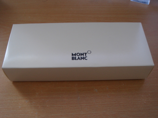 Montblanc pen box with service guide and outer box - Montblanc - The ...