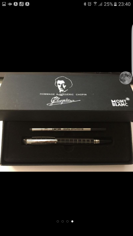 stoom Raad Hick Fake Or Real Montblanc Hommage Frederic Chopin - Montblanc - The Fountain  Pen Network