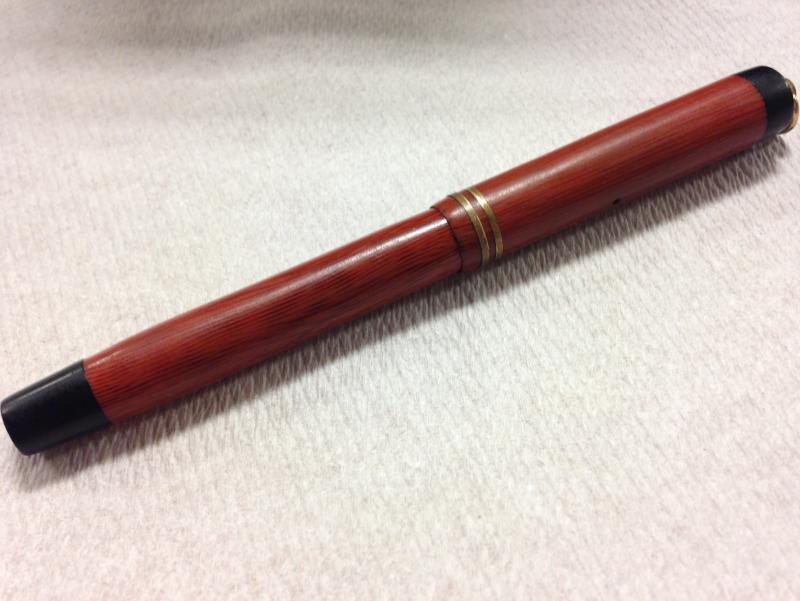 Info On This Parker Lady Duofold Wood Grain Pen - Parker - The Fountain ...