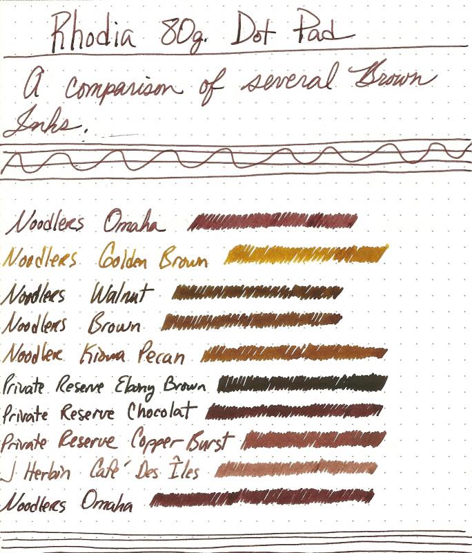 Noodler's Brown 