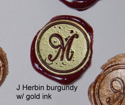 Herbin Ink Pad for Seals - Gold