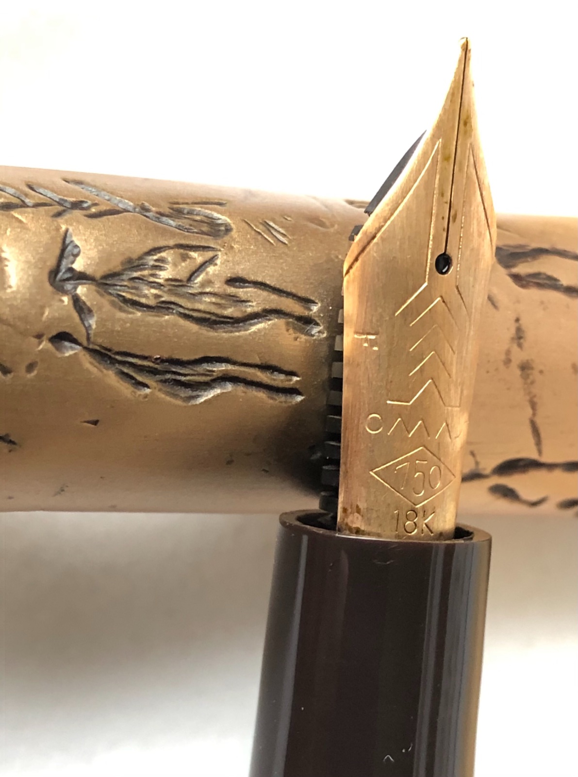 A Study In Gold: Comparison Of Several gold Inks - Ink Comparisons - The  Fountain Pen Network