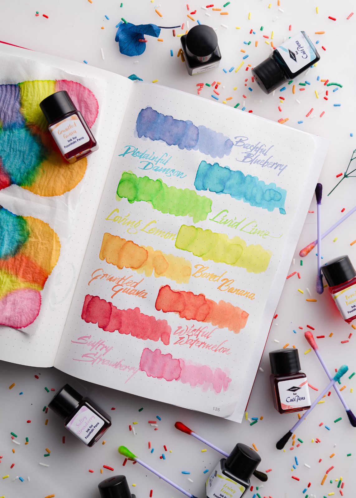 Cult Pens Fresh Fruit Fountain Pen Inks by Diamine Inky Thoughts