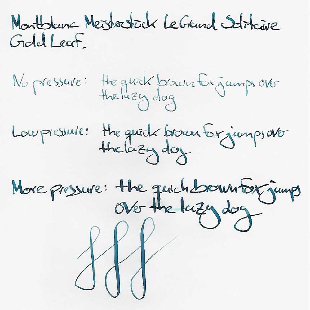 Meisterstück Solitaire Calligraphy Gold Leaf Flex Nib Fountain Pen - Luxury  Fountain pens – Montblanc® US