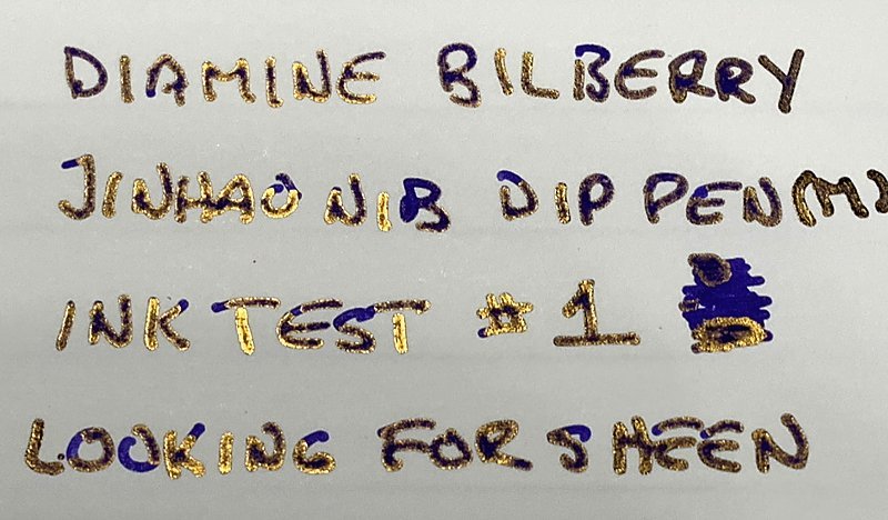 A Study In Gold: Comparison Of Several gold Inks - Ink Comparisons - The  Fountain Pen Network