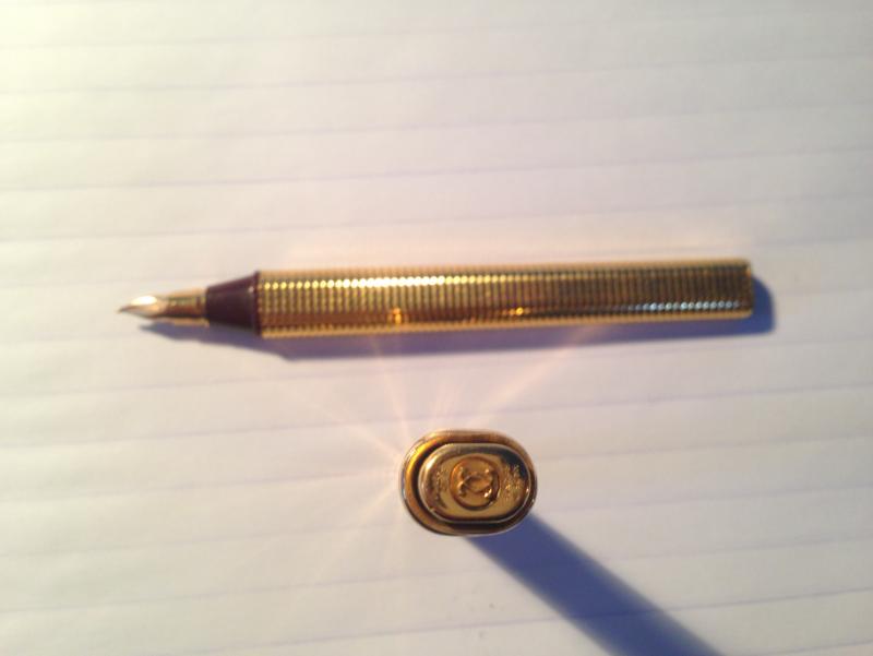 Unable To Refill Cartier Fountain Pen 
