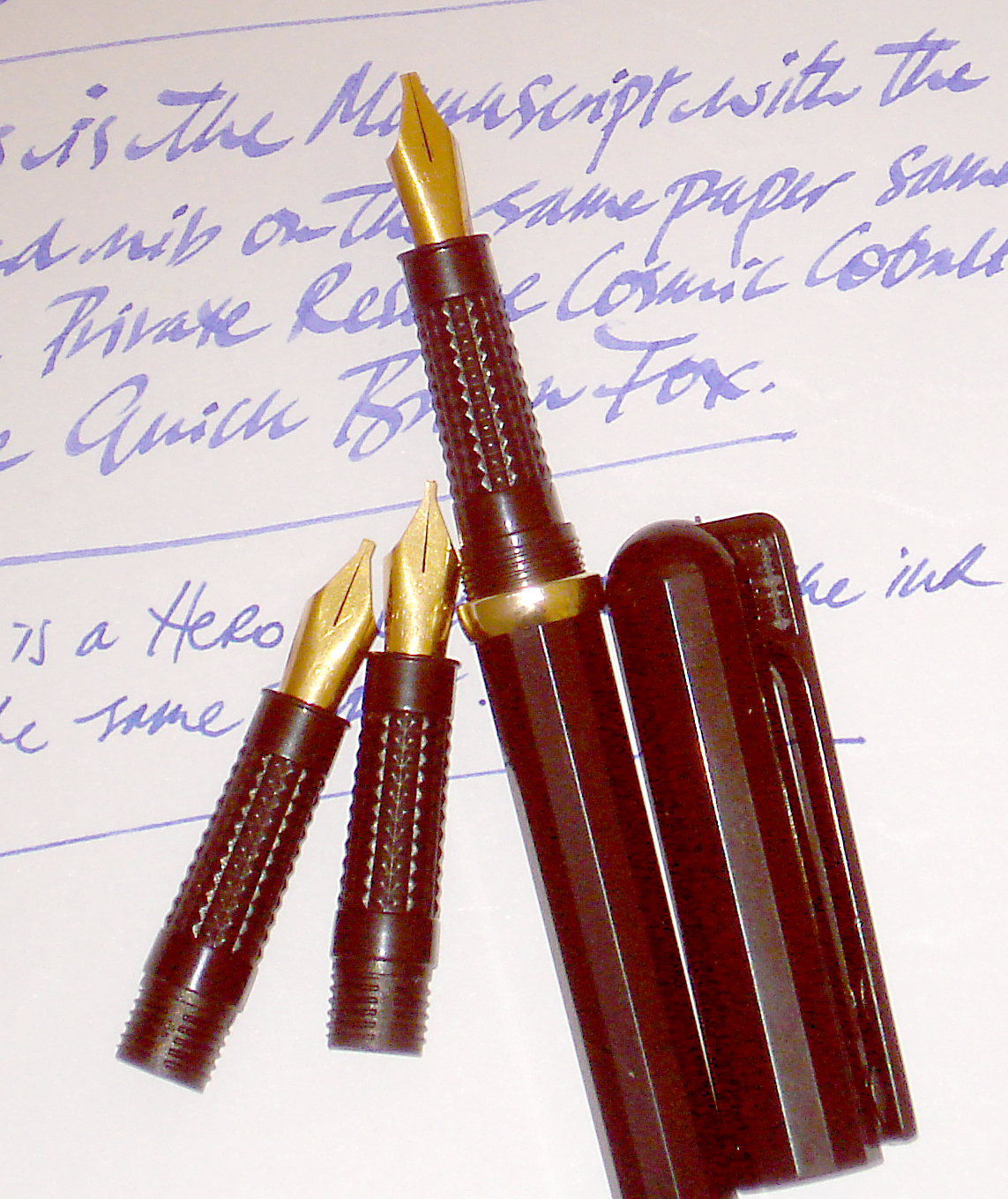 Manuscript Pen Manuscript Calligraphy Nibs, Set of 5