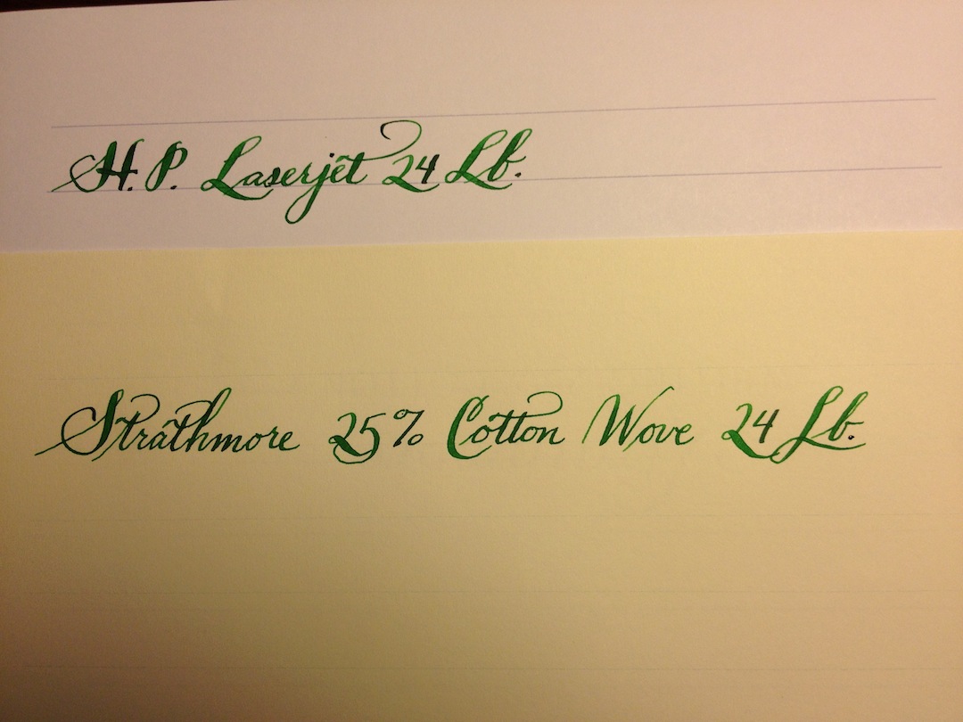 Best Commonly Available General Purpose Paper? Paper and Pen