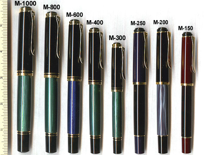 Stilografica Pelikan M400 M600 a confronto - fountain pen